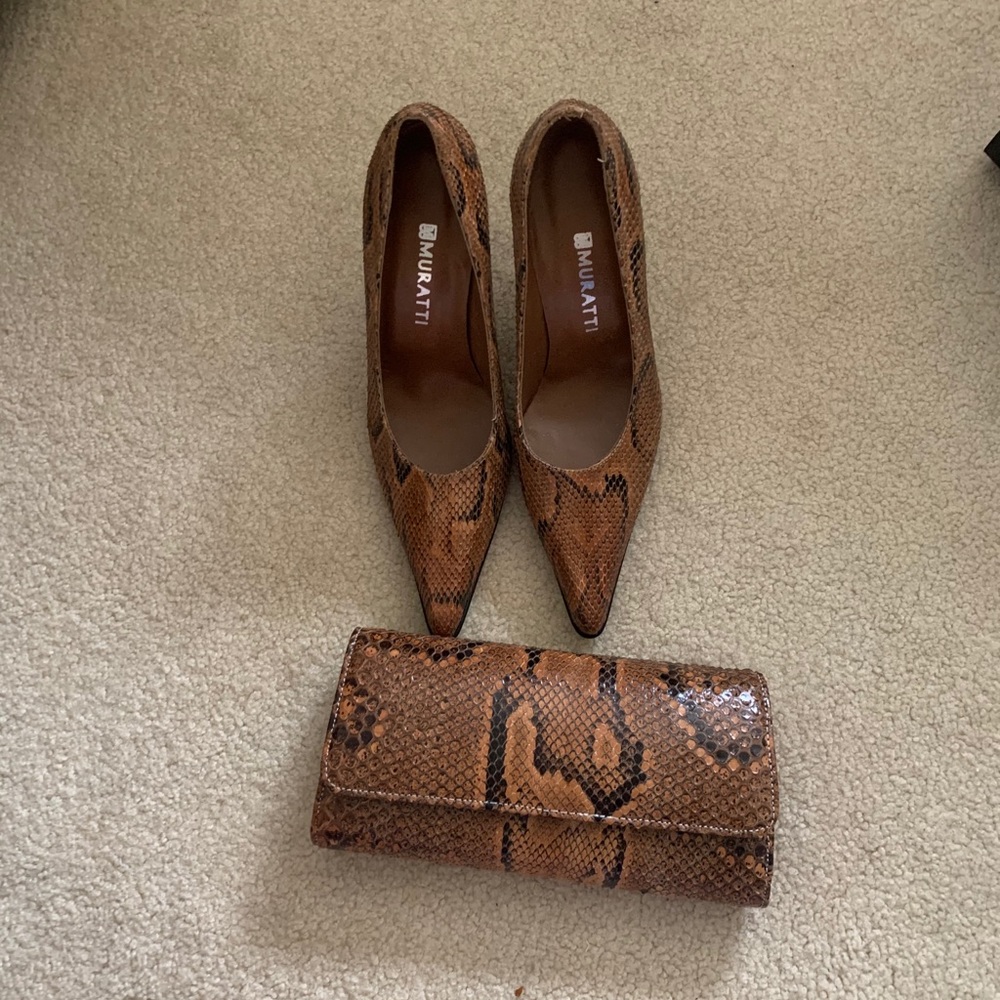Muratti Heels and Wallet